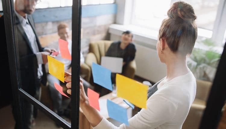 Business people having a meeting in office