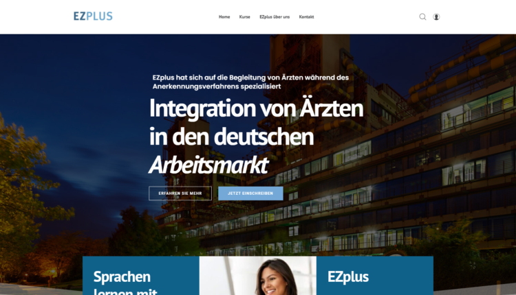 EZplus -Integration von Ärzten in den deutschen Arbeitsmarkt 2